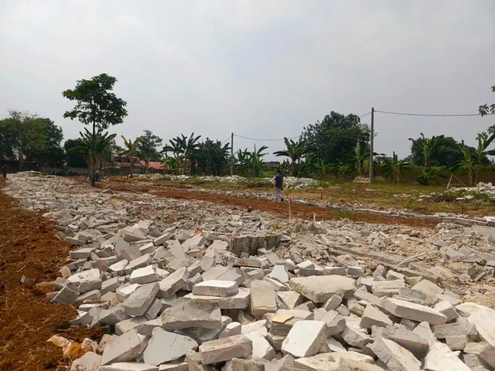 Tanah Citayam SHM 1Jtan/m Dalam Perumahan - Fasum Jalan 11 Meter - 15 Menit Stasiun Citayam