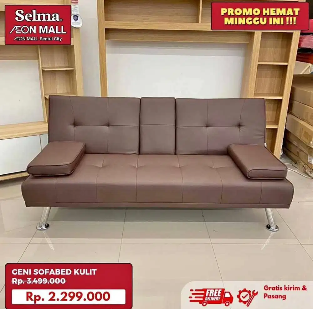 Geni sofabed kulit