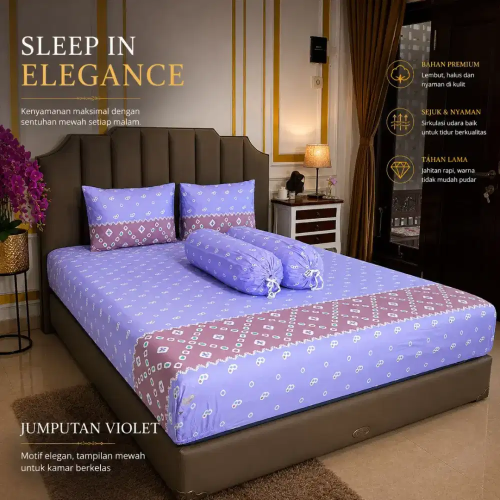 Set sprei jumputan