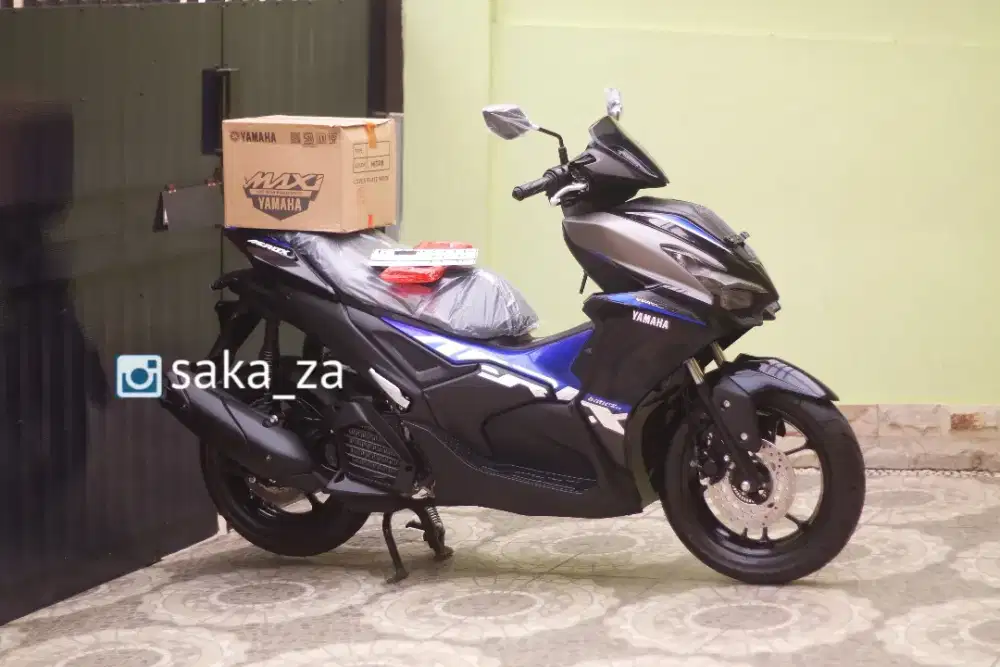 ( KM NOL , Masih Baru ) Yamaha Aerox Alpha 2025 , aerox 2025 pajak on