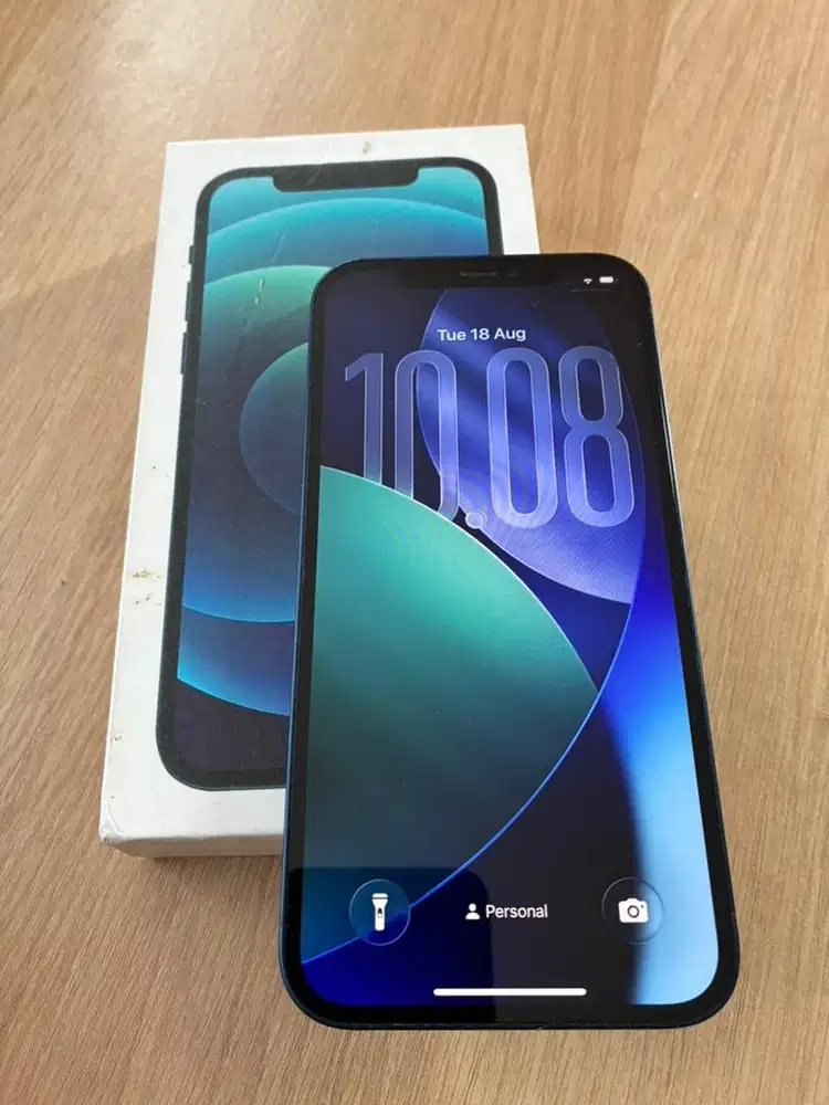 Iphone 12 128GB Blue ex hongkong beacukai