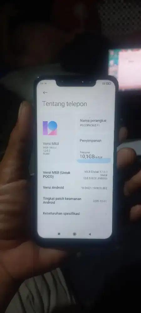 LCD FULLSET ORIGINAL POCOPHONE F1