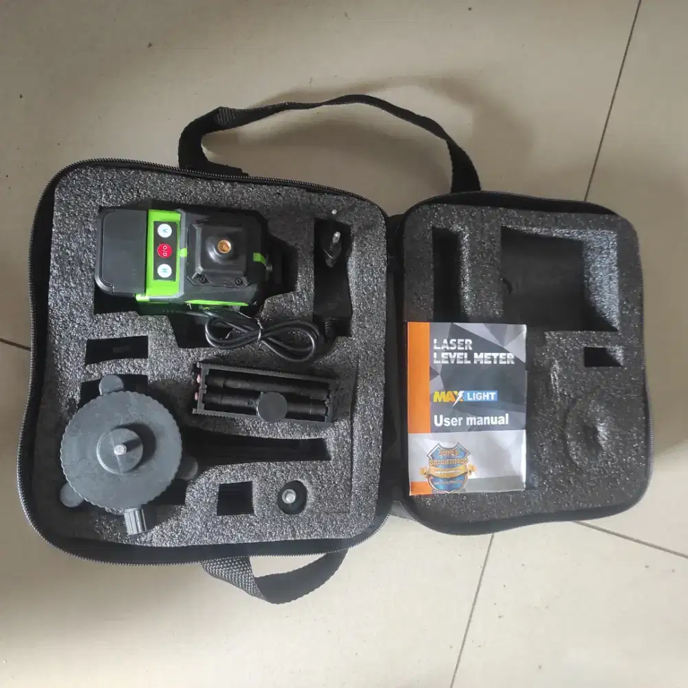 Laser levelling