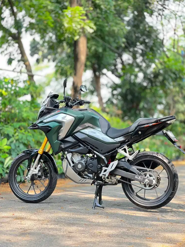 HONDA CB150X HIJAU 2022 KM 4K PAJAK HIDUP SIAP HARIAN