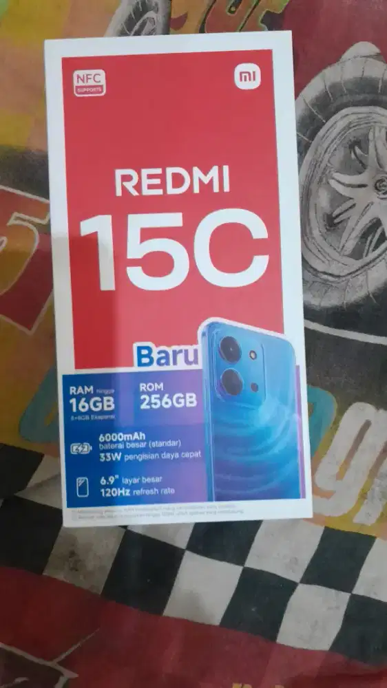 Kami jual xiaomi redmi 15C ram 8/256