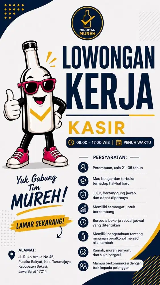 Full Time Kasir