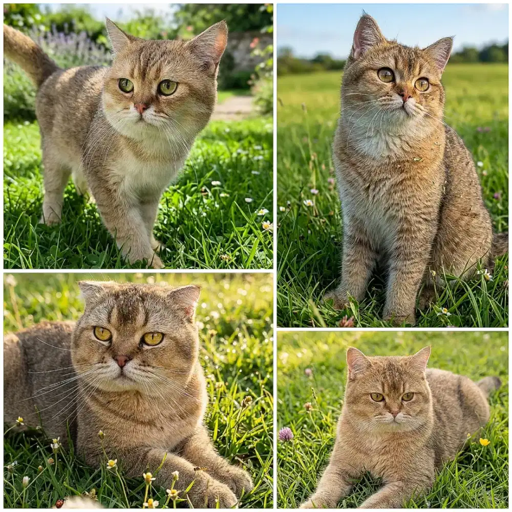 JASA PACAK KUCING BSH GOLDEN