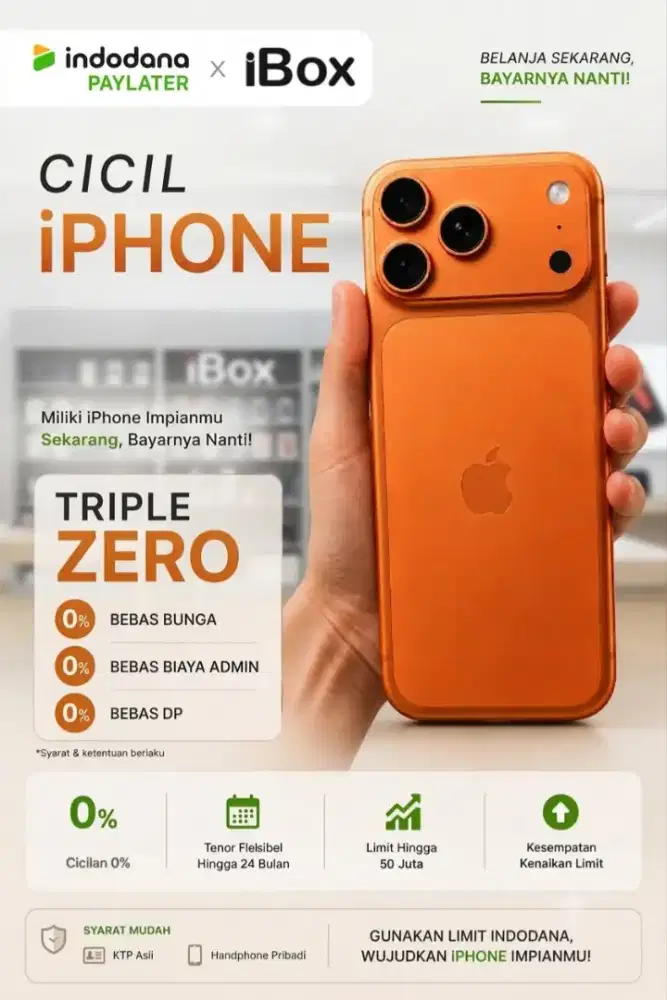 iPhone Terbaru Bisa Dicicil Hingga 24 Bulan