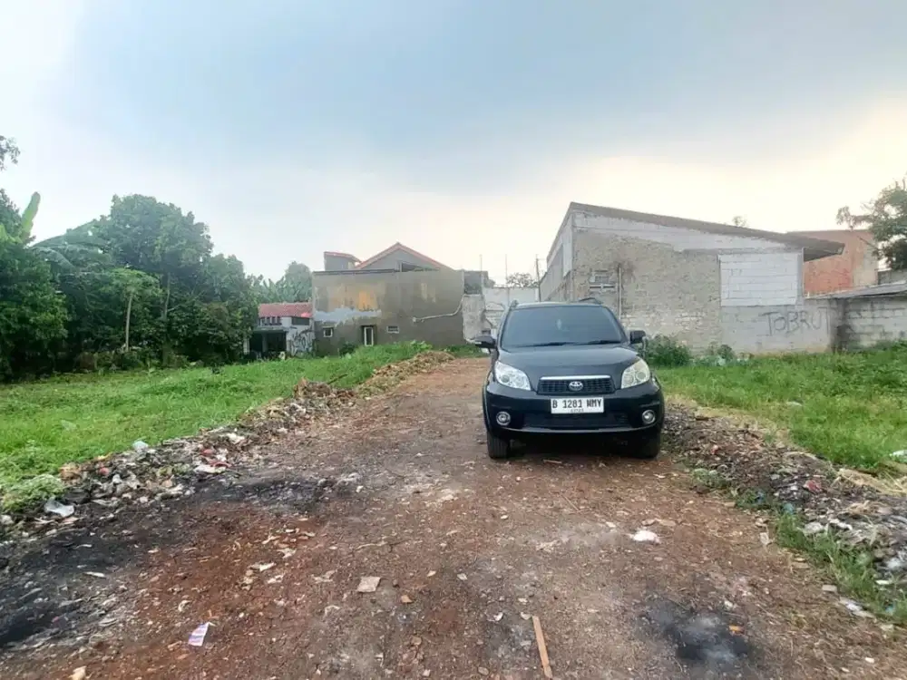 Dekat Pasmod BSD, Tanah Kavling 300 Jt-An Tangerang Selatan. SHM