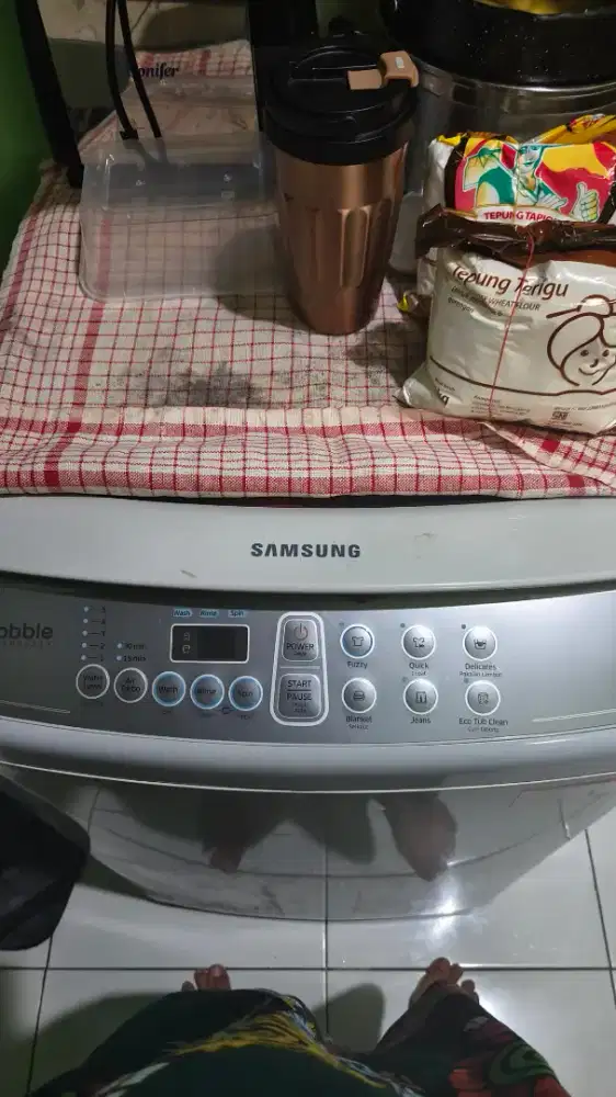 DIJUAL MESIN CUCI SAMSUNG TOP LOADING KAPASITAS 8KG