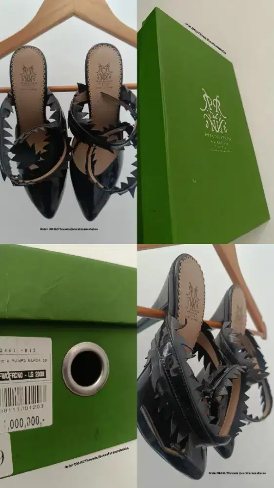 Sepatu hak tinggi Riccino Original import Singapore Preloved