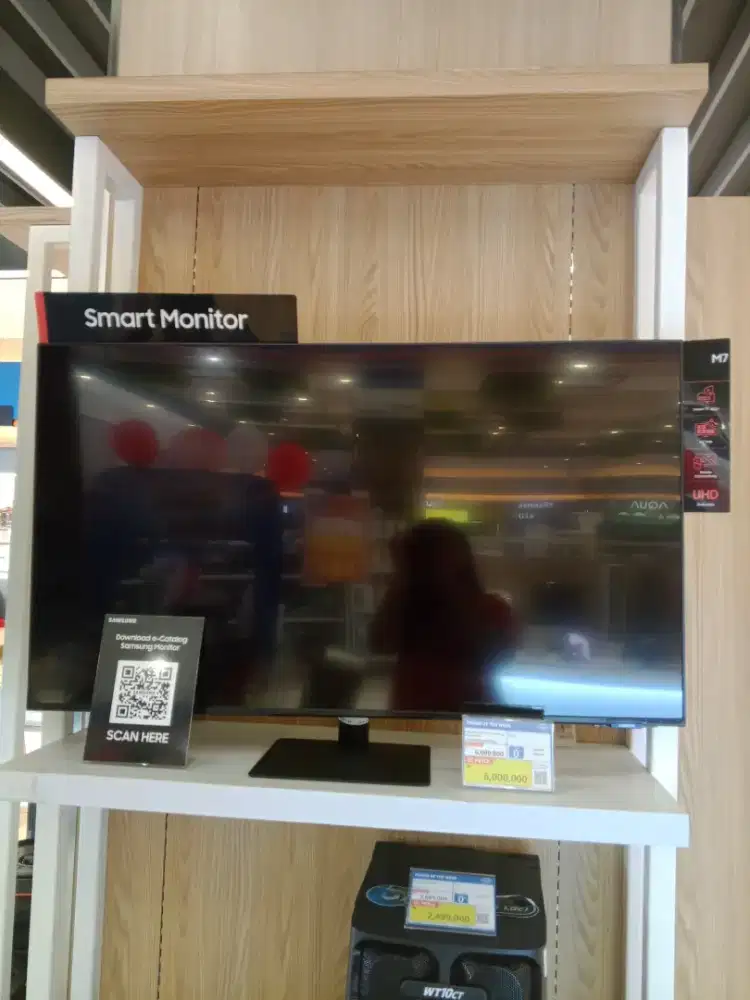 Samsung Smar Mon 43inch 4k 60GHZ Black
