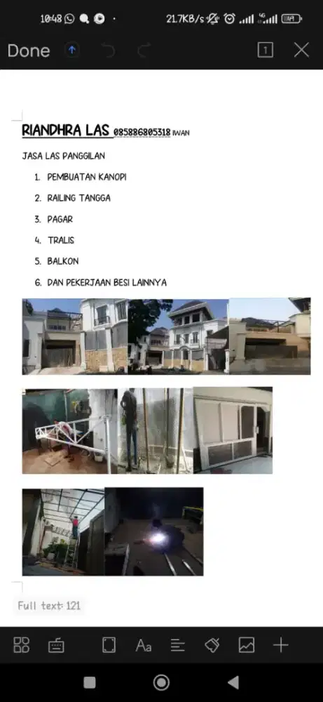 Jasa las panggilan