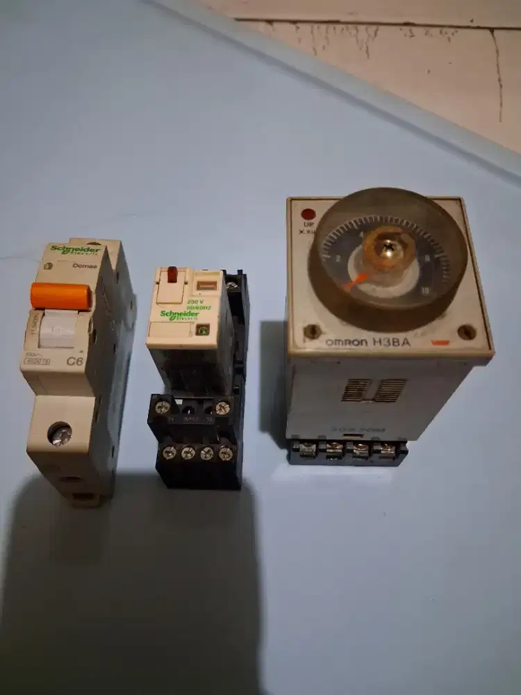 Sisa proyek panel control kondisi normal
