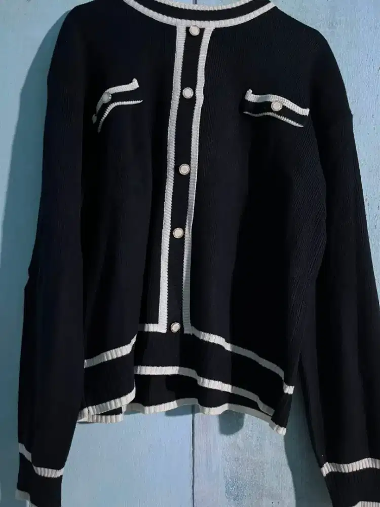 Baju atasan knit korea