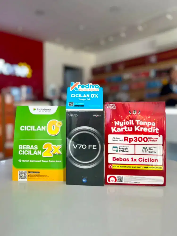 VIVO V70E 12/256||FREE TWS AIR BUDS 2||CICILAN CUKUP PAKAI KTP