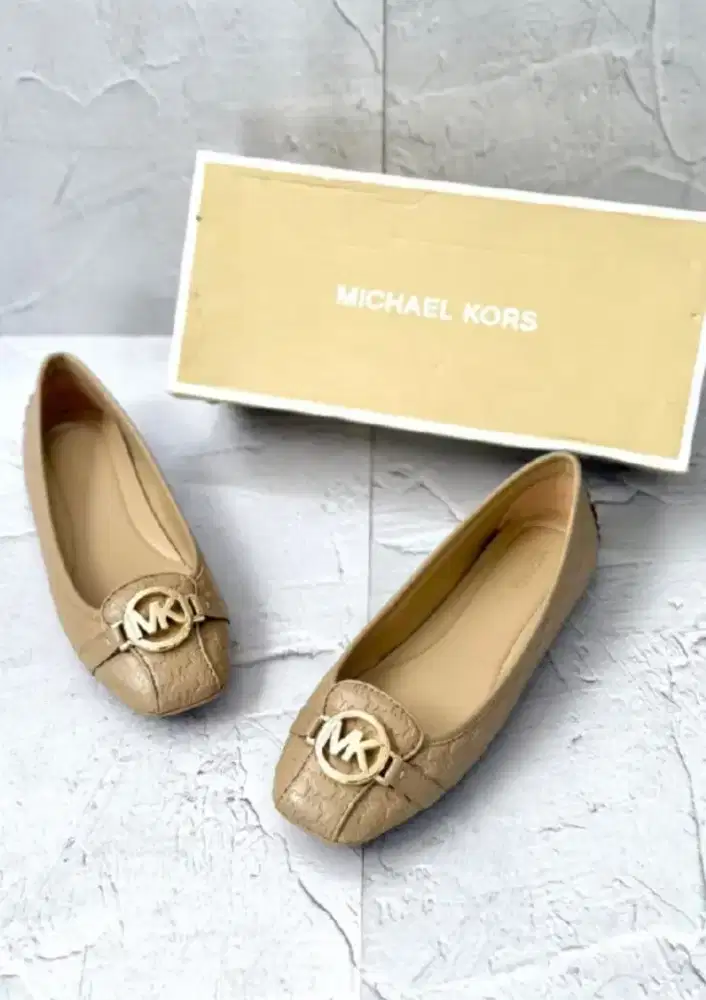 Jual sepatu flatshoes wanita merk Michael kors original