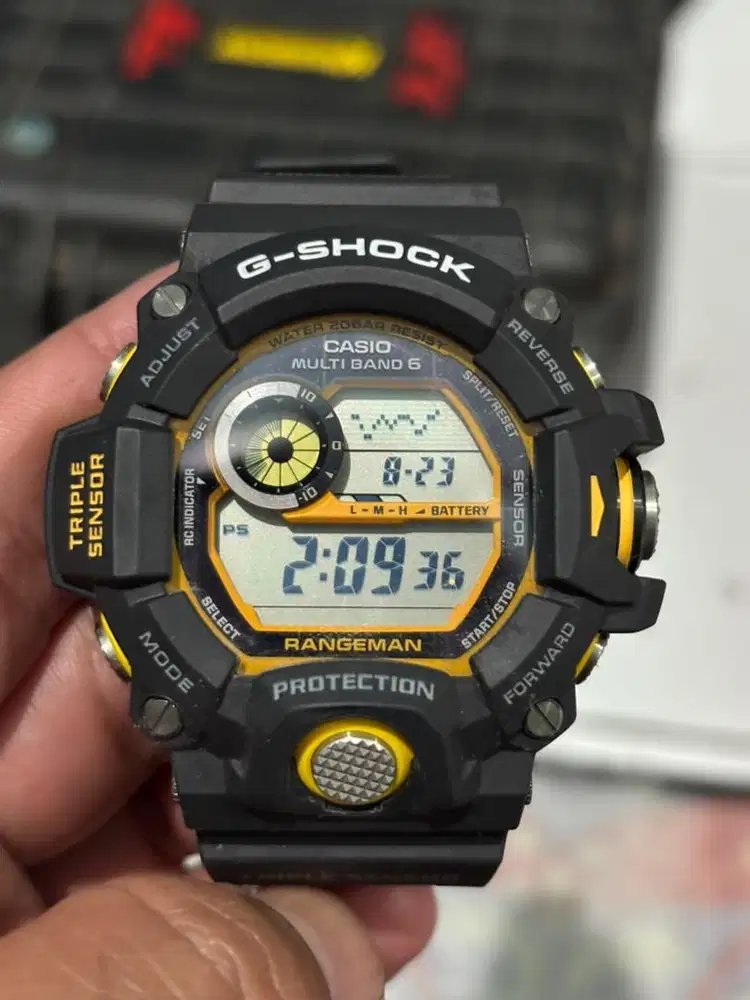 Jial rangeman hitam oren gw 9400