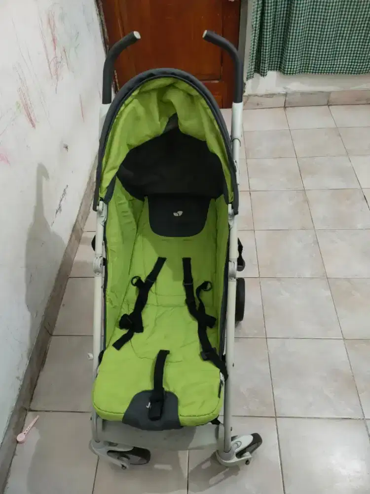 Preloved Baby Stroller Joie Brisk LX Green