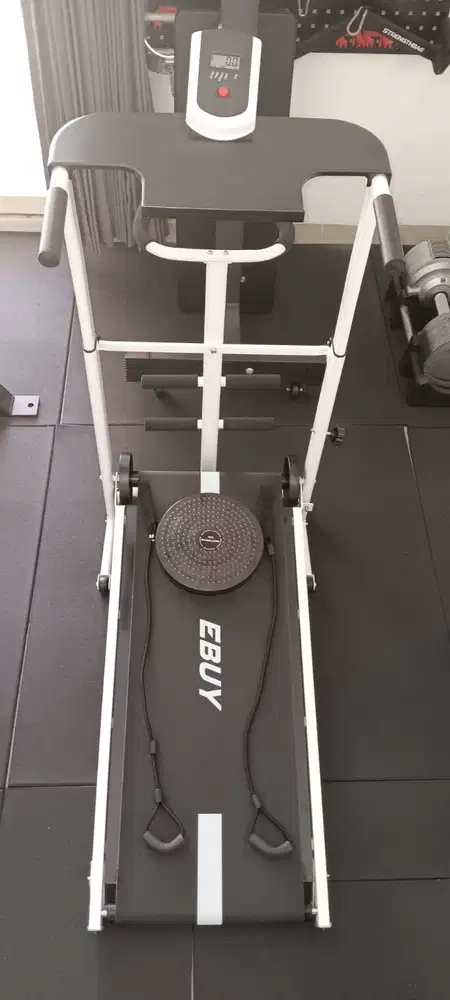 Treadmill Manual MultiFungsi Alat Fitness tanpa listrik