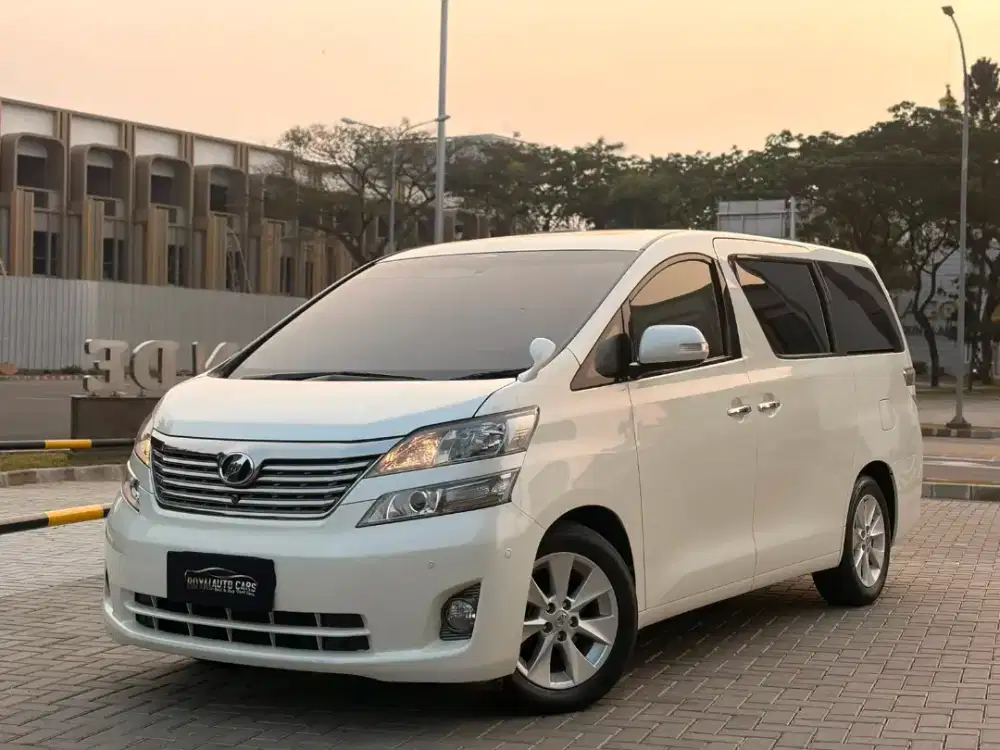 PAJAK PANJANG - KREDIT DP MINIM Toyota Vellfire 2.4 V AT 2011