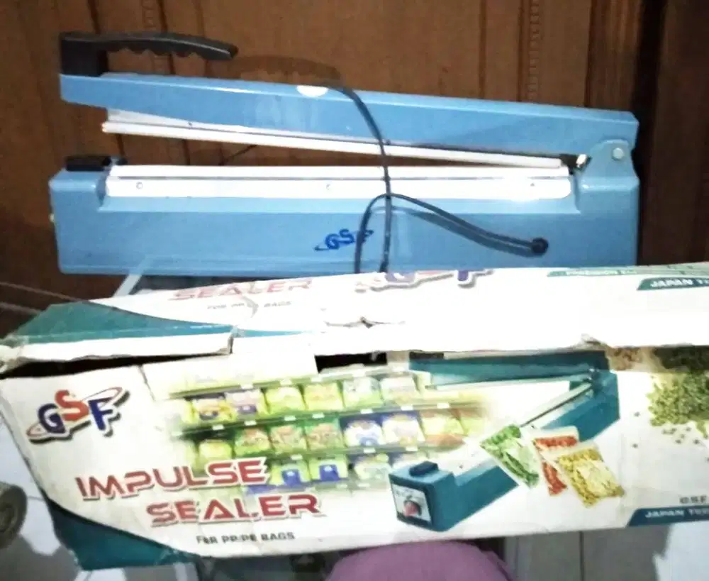 mesin press plastik impulse sealer