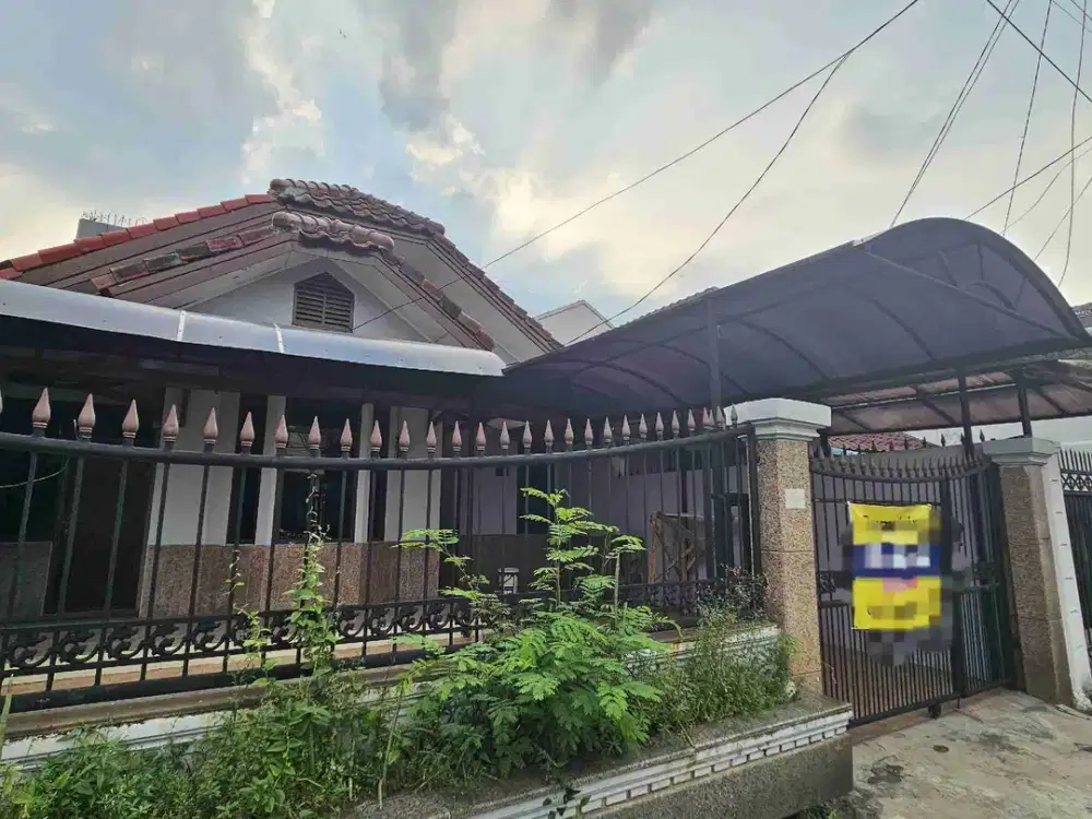 JUAL Rumah Luas 1 Lantai di Villa Tangerang Regency