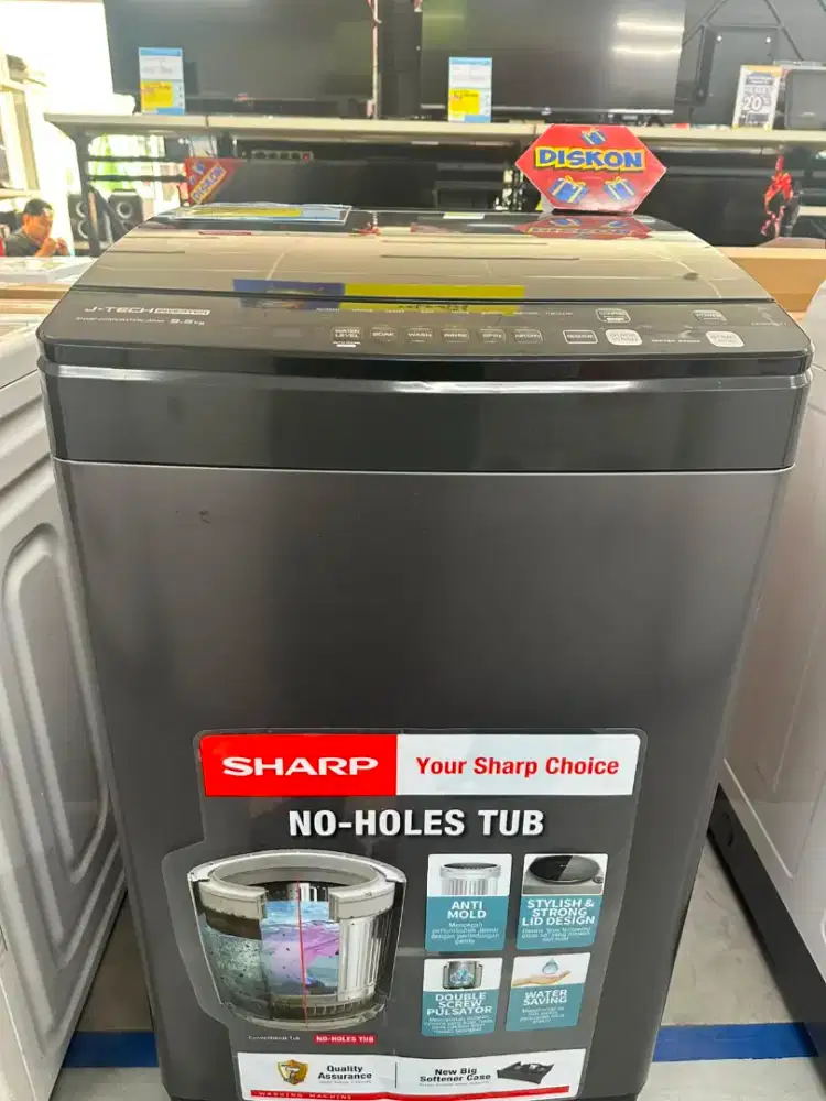 PROMO MESIN CUCI SHARP