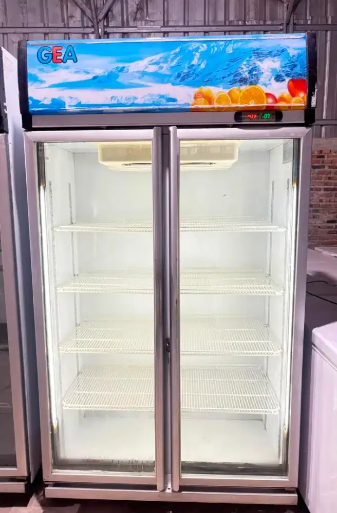 Showcase/chiller 2 pintu