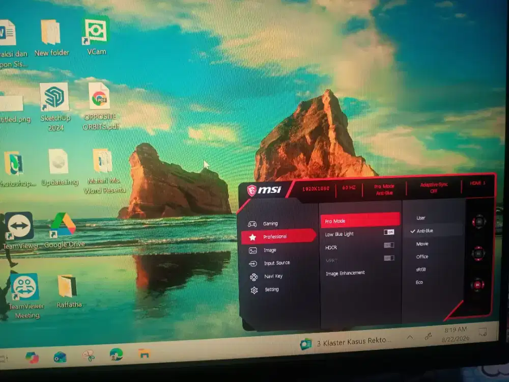 Monitor MSI 24 Inch