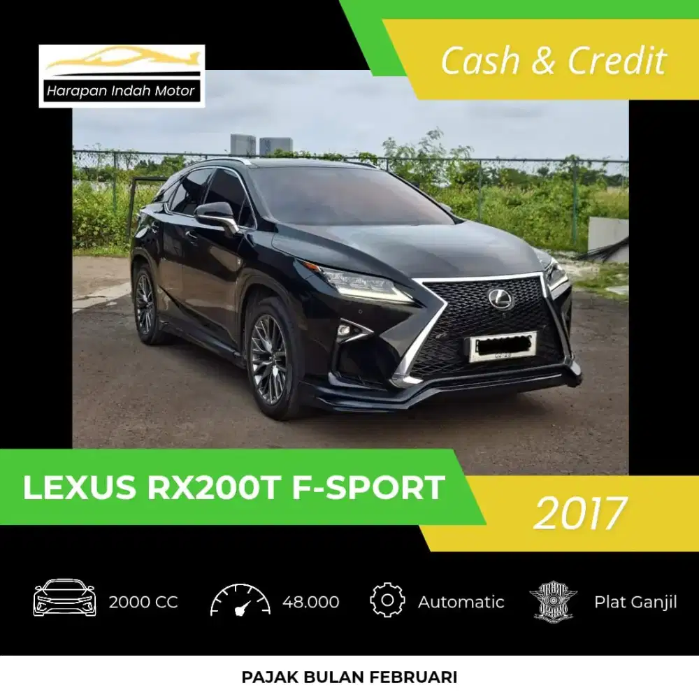 Lexus RX200t RX 200t RX200 t F-Sport 2017 Low KM 48RB Antik
