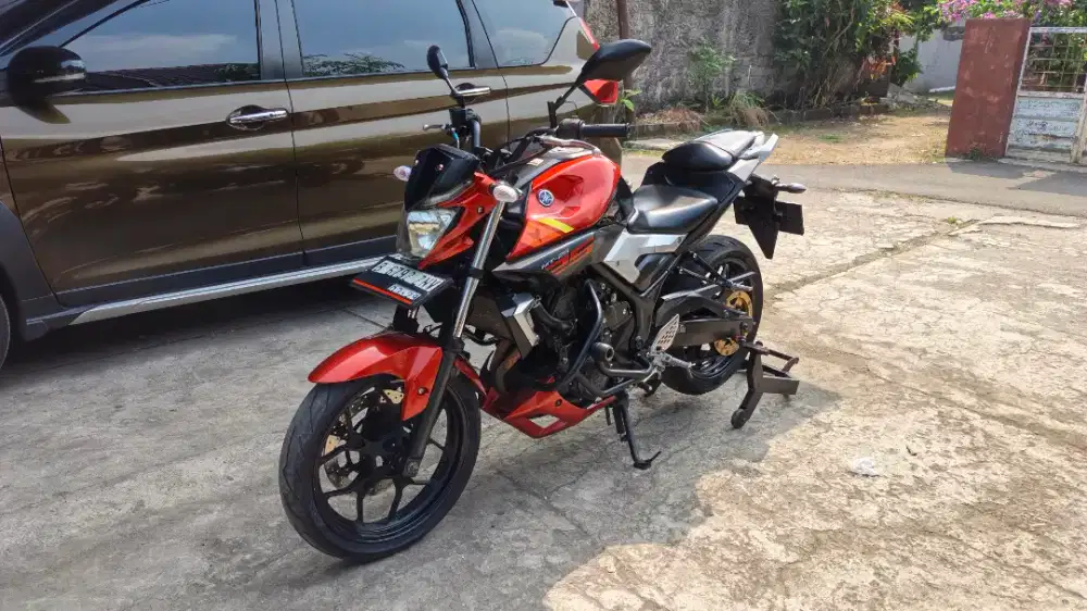 YAMAHA MT 25 th 2016 Warna Merah