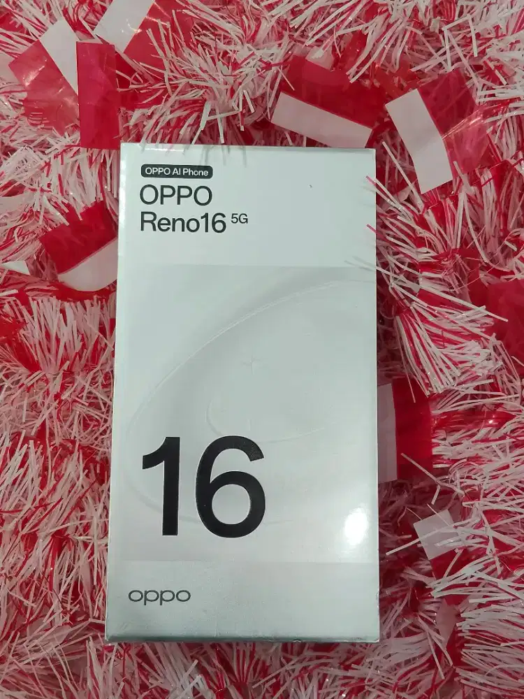 OPPO Reno 16 5G 8/256gb New Garansi Resmi