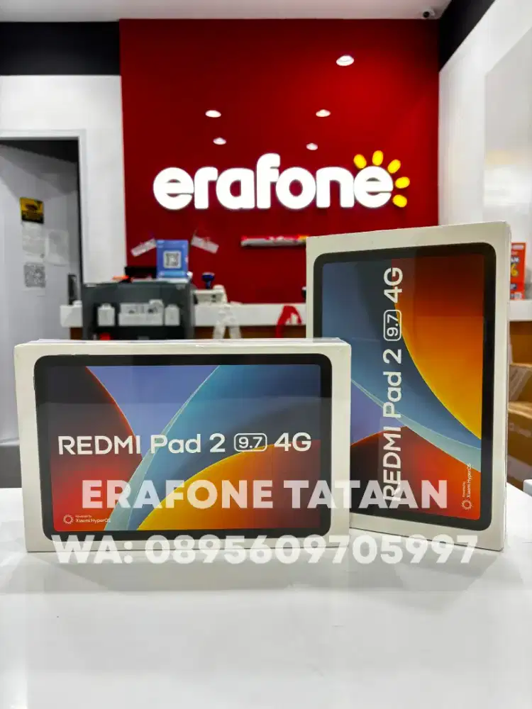 Xiaomi redmi pad 2 9.7 4g cash, kredit dan tukar tambah