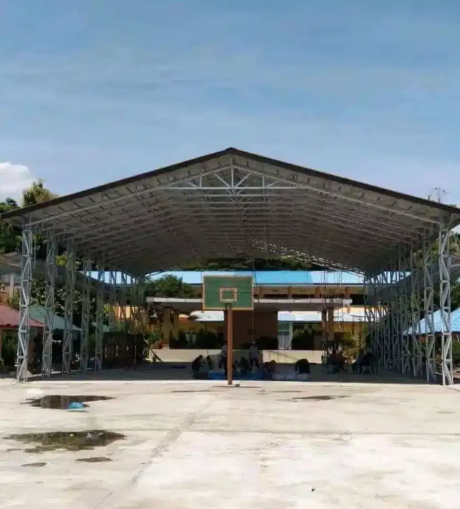 kanopi baja ringan pergudangan