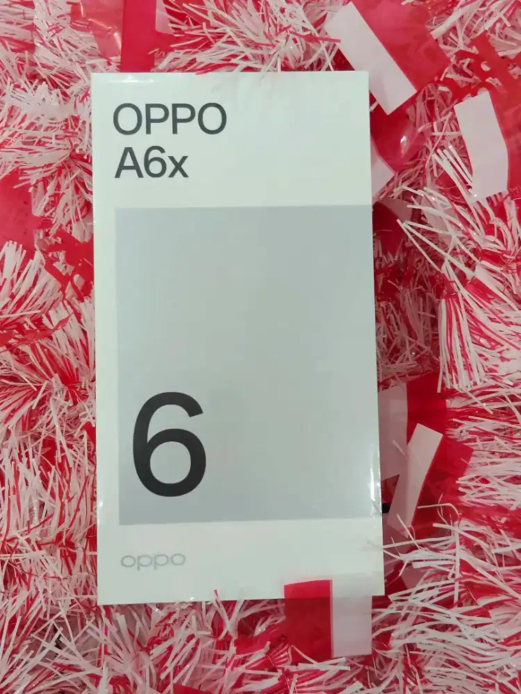 OPPO A6x 6/128gb New Garansi Resmi