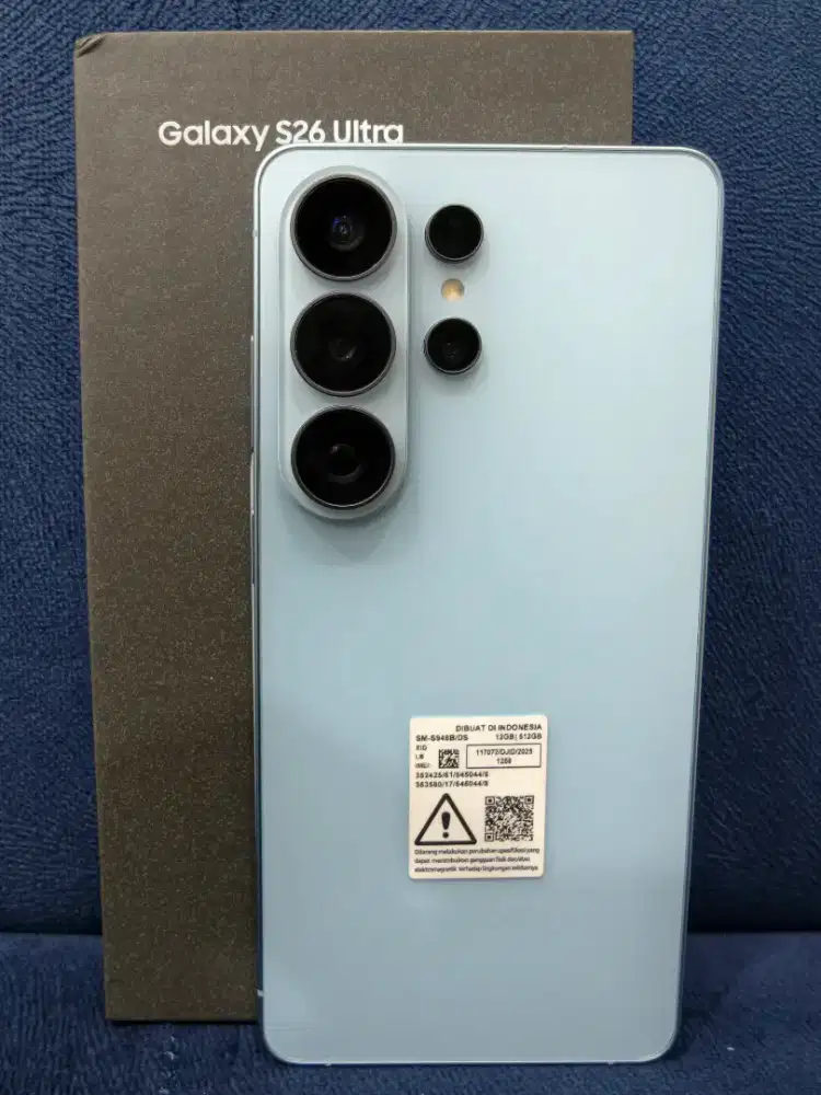 Samsung s26 Ultra 12/512 sky blue sein Garansi Panjang sampe juni