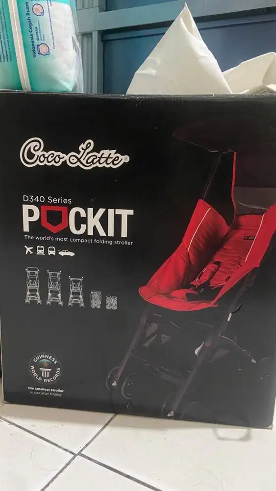 Stroller coco latte Pockit Gen 5 (D340) Series