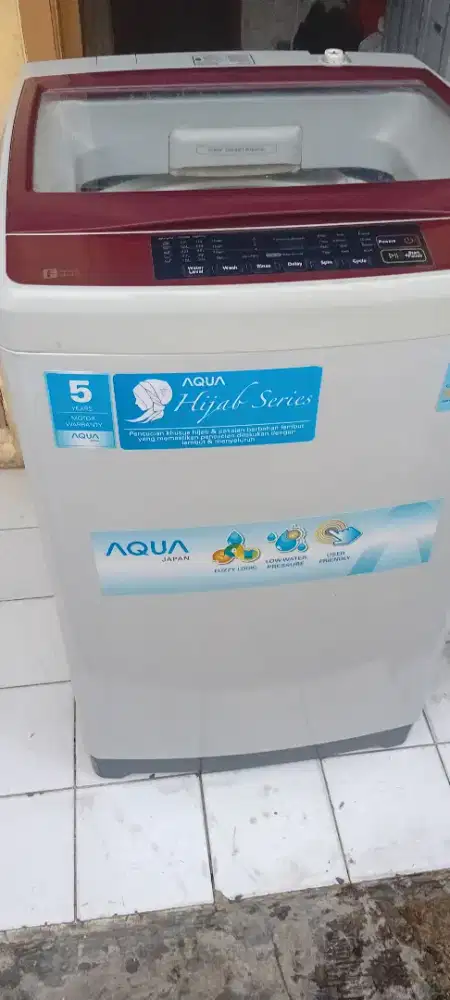 Jual mesin cuci aqua hijab kapasitas 8kg