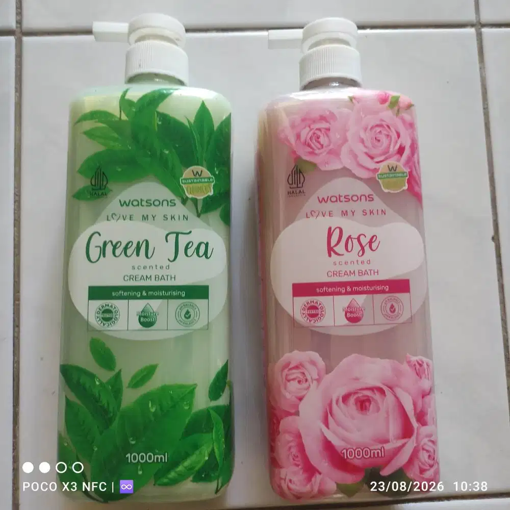 Watsons cream bath 1000ml / 1L