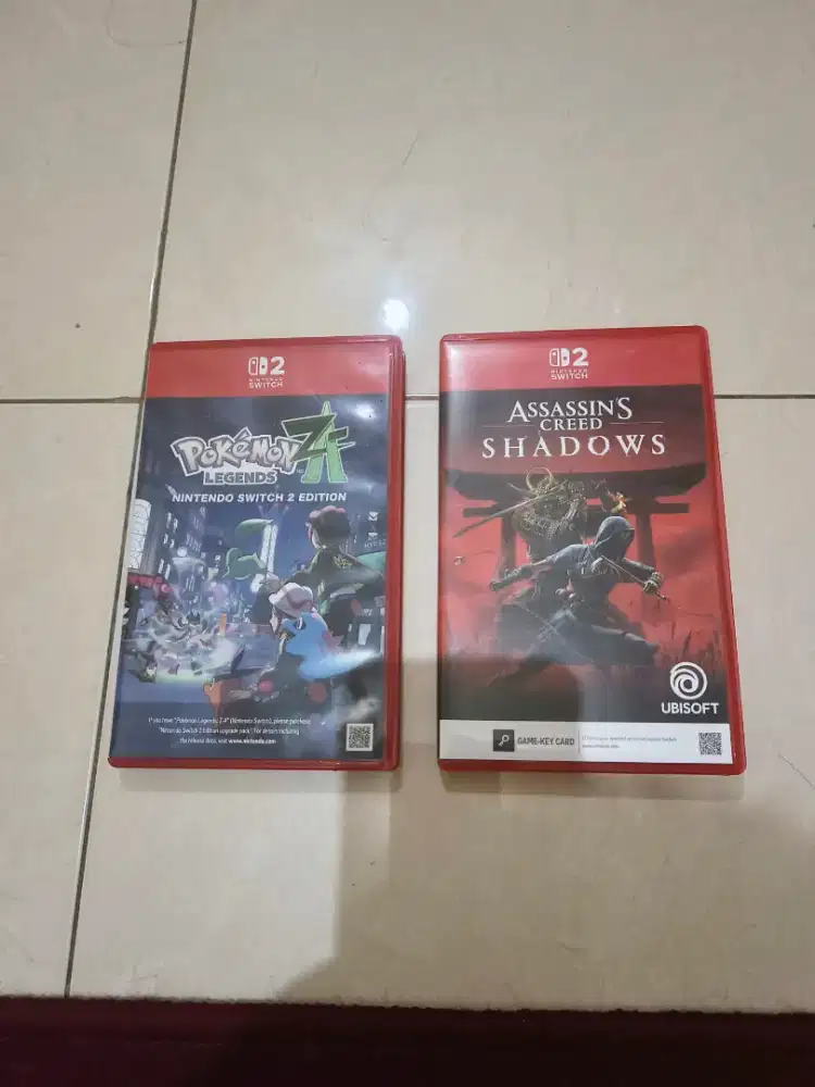 Pokemon Legend Z_A & Assasins Creed Shadow Nintendo Switch 2