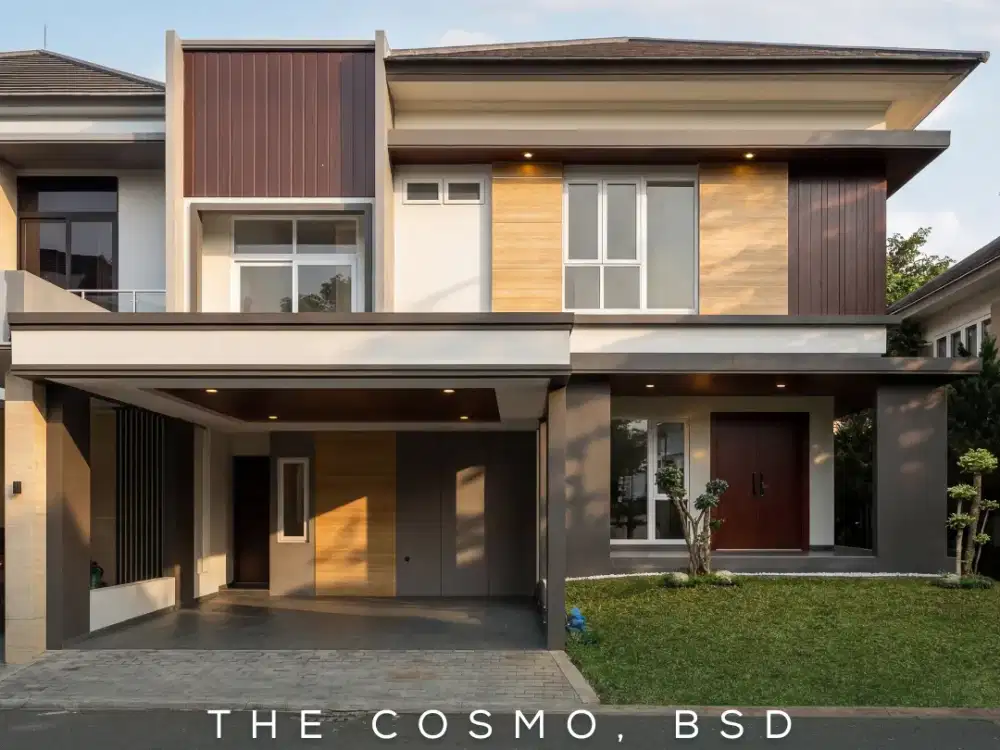 Rumah Mewah Siap Huni di Icon Cosmo Dekat Aeon Mall BSD