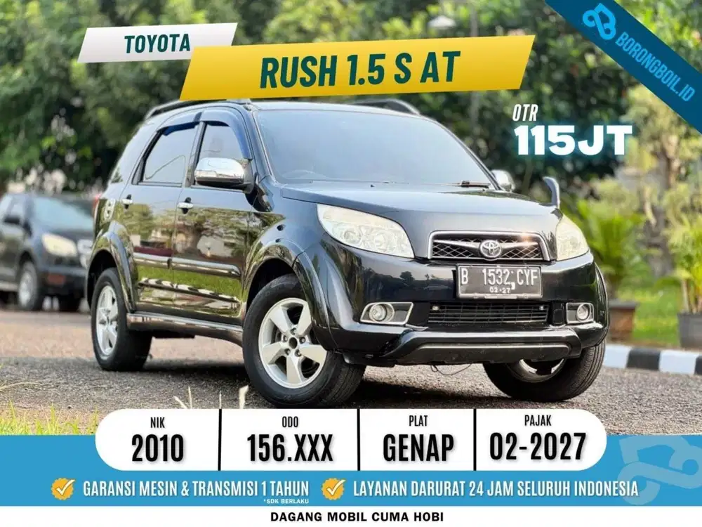 CICILAN HANYA 3 JUTA || TOYOTA RUSH 1.5 S AT 2010