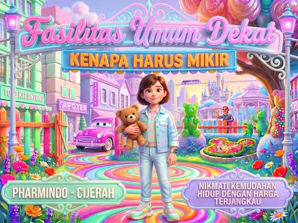 JUAL RUMAH DI KOMPLEK PHARMINDO, CIJERAH, MELONG, CIMAHI.