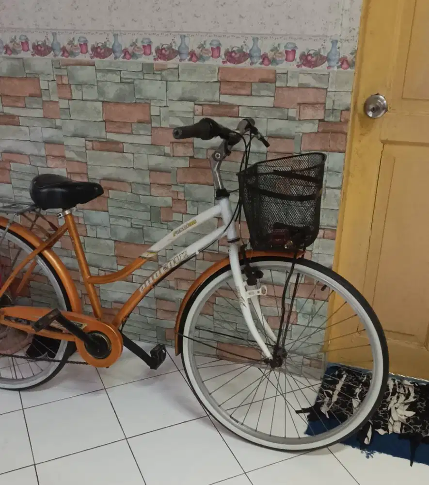 Sepeda Phoenix Kuning Putih 26 Alumunium