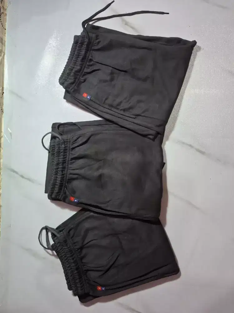 Celana joging tebal minimal beli 3 pcs