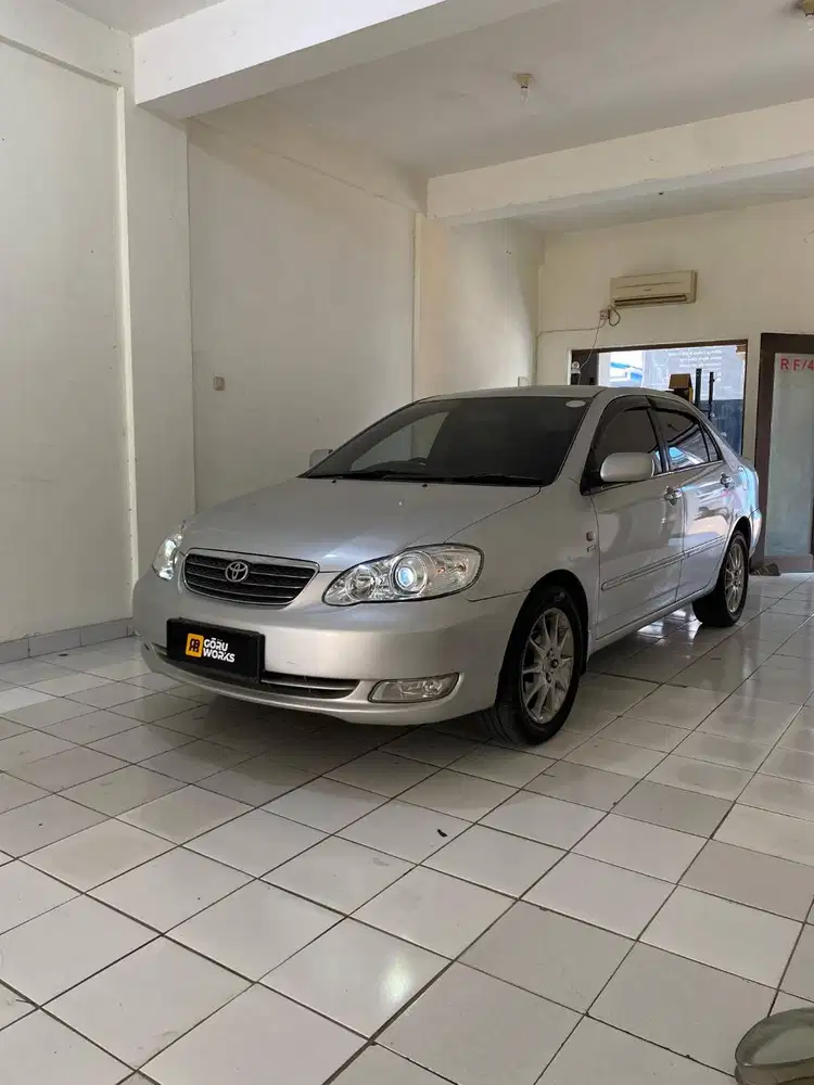 Corolla Altis 2004 Silver Mesin Mulus