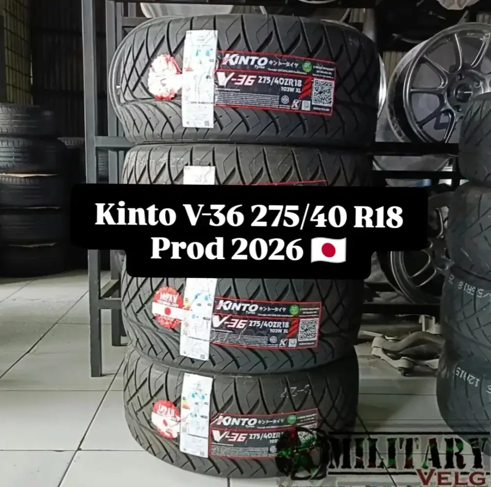 Kinto V-36 275/40 R18 prod 2026