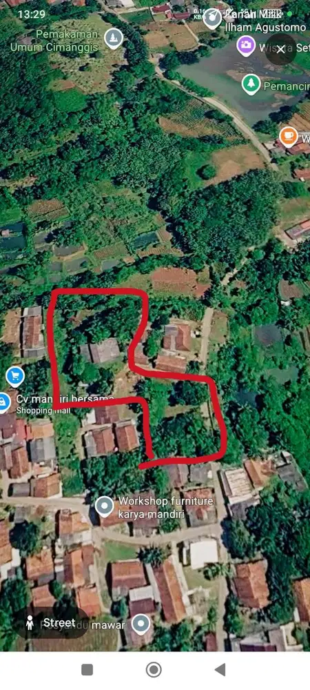 Jual Cepat Tanah strategis belakang Billabong-Kayu Manis Nego