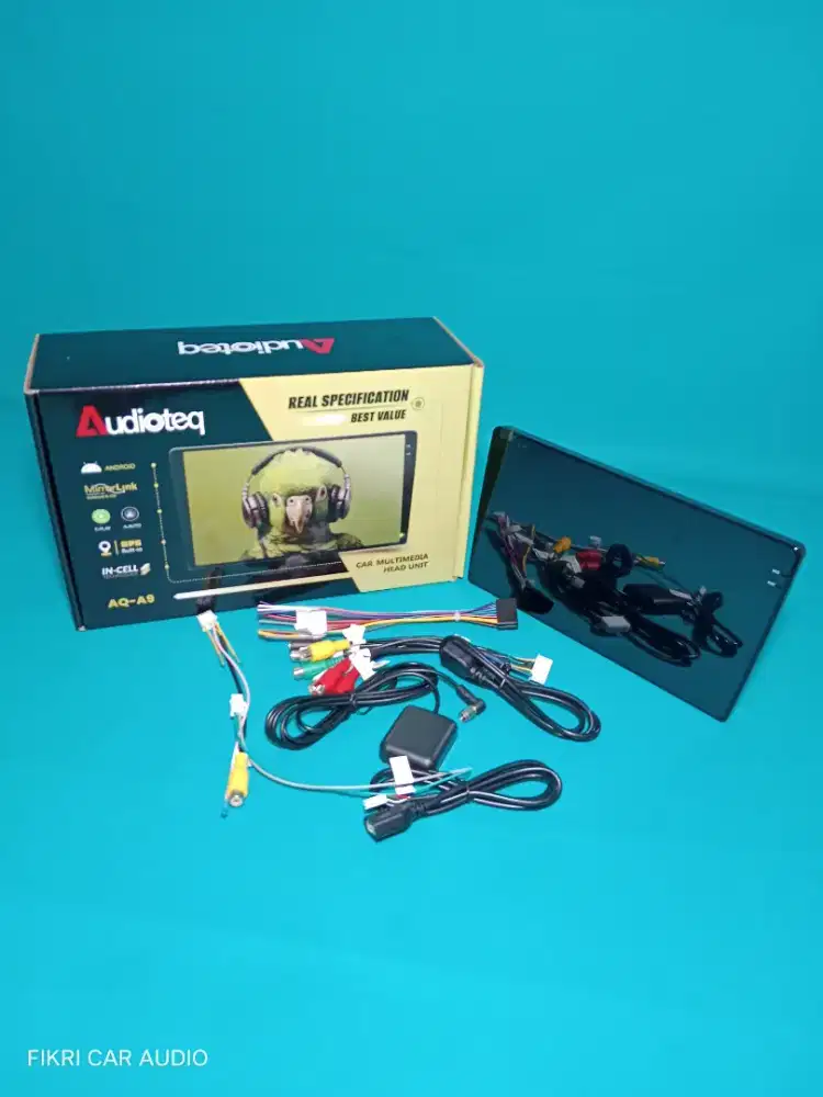 Head Unit Android Audioteq AQ-A9 OS11 9 Carplay Android Auto 4GB/64GB